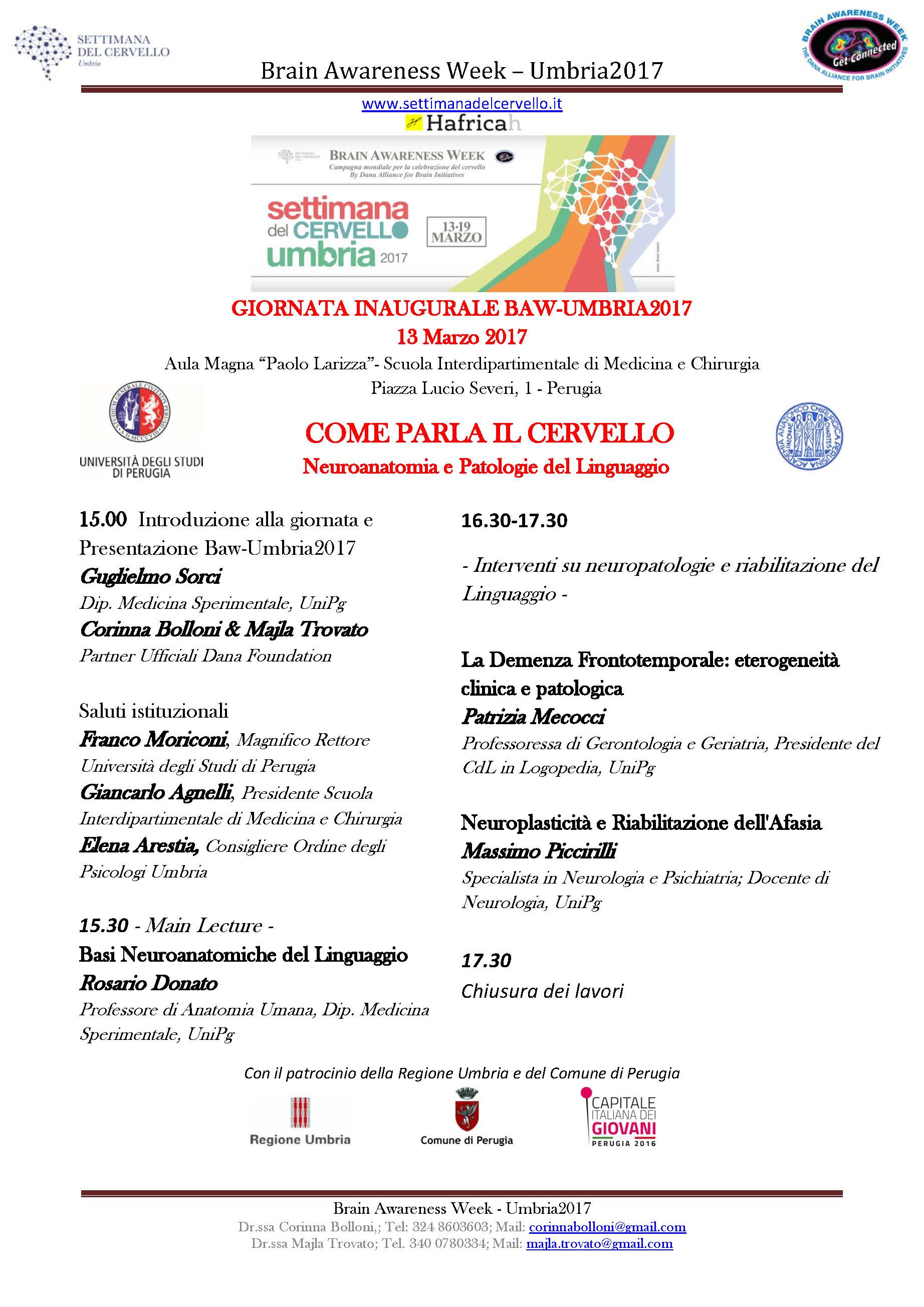 13 MArzo BAW locandina