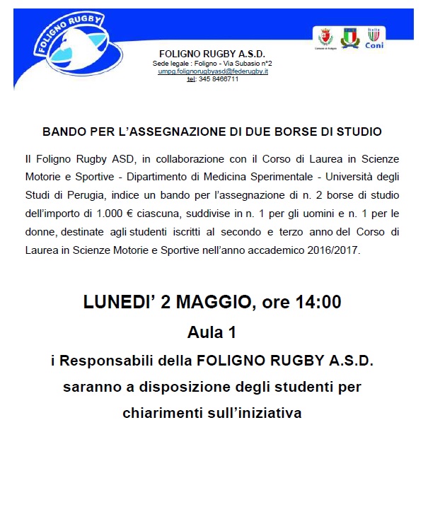Rugby foligno